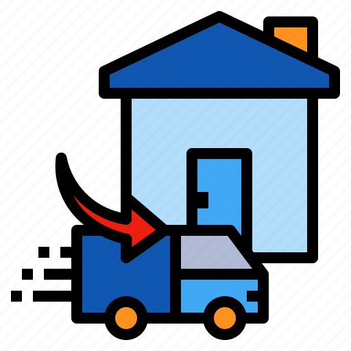 Delivery, home, shipping, truck icon - Download on Iconfinder