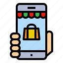 ecommerce, mobile, online, shopping