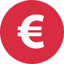 euro, money, pay, sign