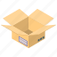 cardboard, cargo box, package, package box, parcel 