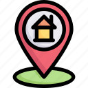 store, online shopping, address location, pin