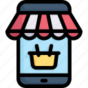 online store, smartphone ecommerce, shop, online shopping