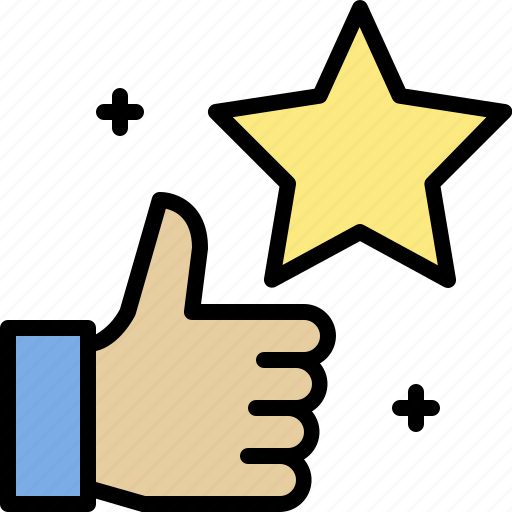 Award, best, favorite, like, seller, social media, thumb up icon - Download on Iconfinder