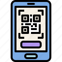 code, device, mobile, payment, qr, smartphone, technology 