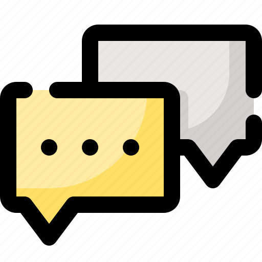 Bubble, chat, chatting, communication, digital, negotiation, talk icon - Download on Iconfinder