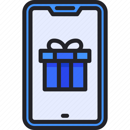 Phone, gift, smartphone, box icon - Download on Iconfinder