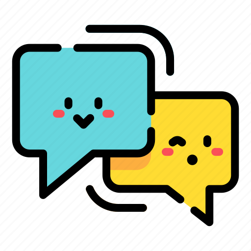 Customer, chat, bubble, cute icon - Download on Iconfinder