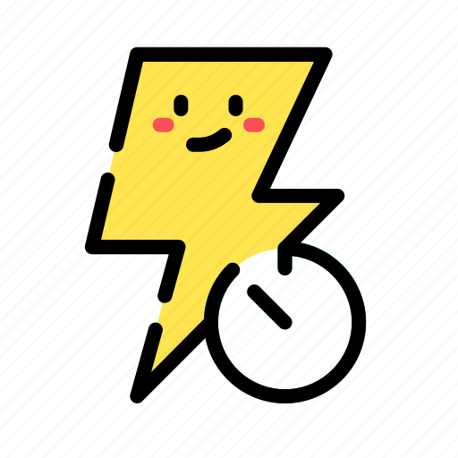 Flash, sale, discount, cute icon - Download on Iconfinder