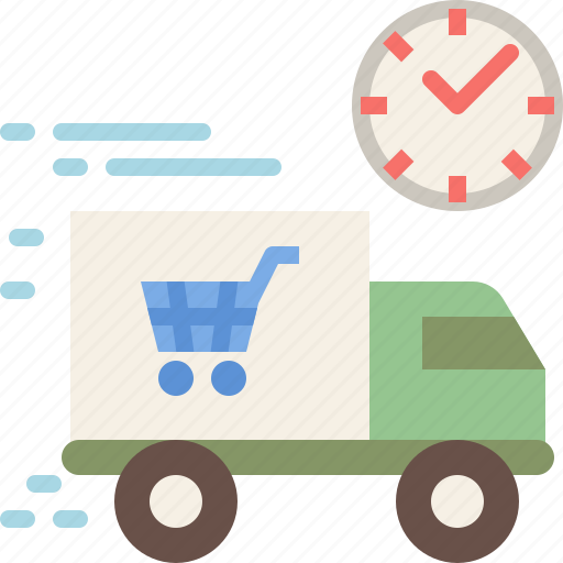 Delivery, fast, logistics, online shopping, shipping, transport, truck icon - Download on Iconfinder