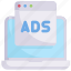 digital advertising, promotion, online shopping, laptop 