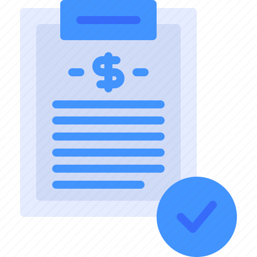 Clipboard, check, business, money, checklist icon - Download on Iconfinder