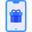 phone, gift, smartphone, box 
