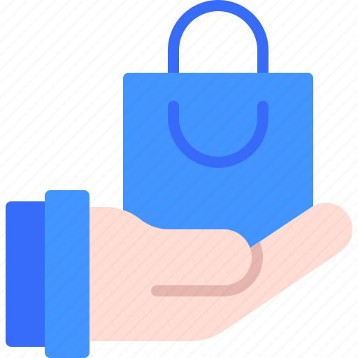 Bag, purchase, shop, hand, shopping icon - Download on Iconfinder