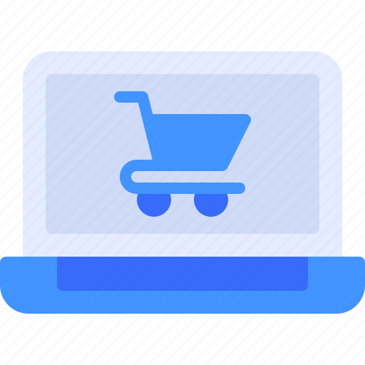 Ecommerce, cart, laptop, trolley, shopping icon - Download on Iconfinder