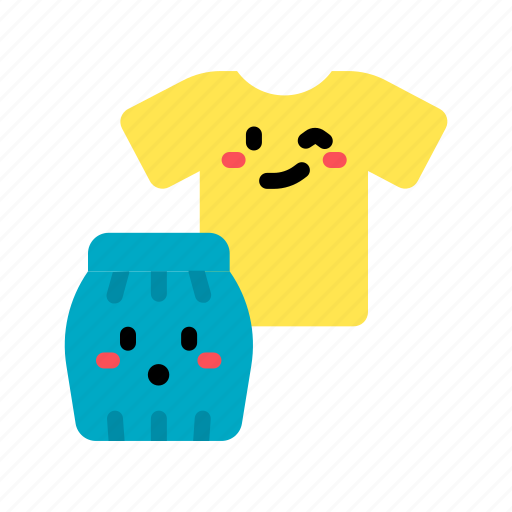 Clothes, t, shirt, skirt, cute icon - Download on Iconfinder
