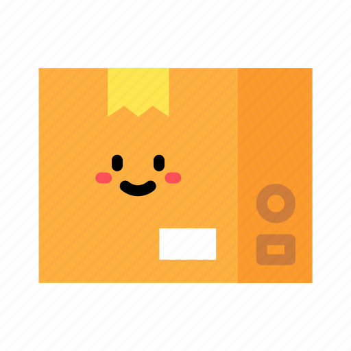 Package, delivery, courier, cute icon - Download on Iconfinder