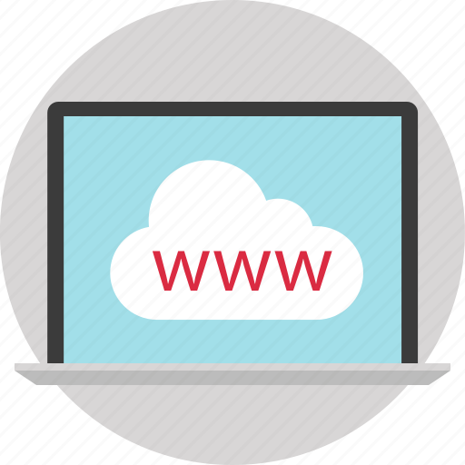 Cloud, laptop, online, website icon - Download on Iconfinder