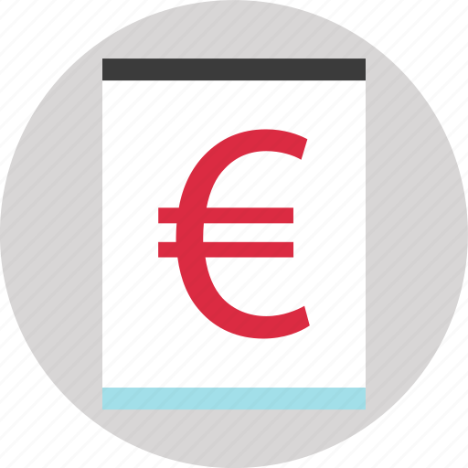 Blog, euro, money, page, sign, website icon - Download on Iconfinder