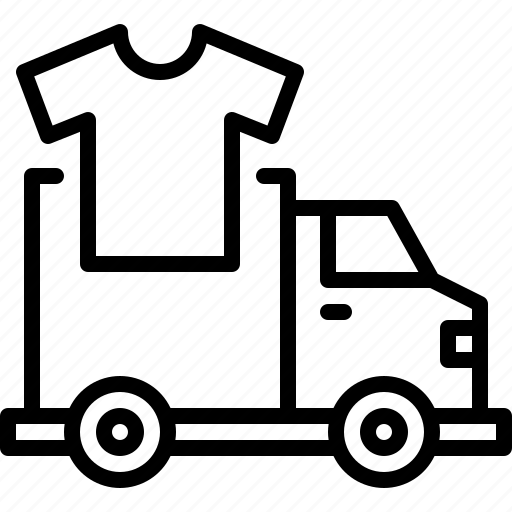 Shirt, truck, commerce, delivery, car icon - Download on Iconfinder