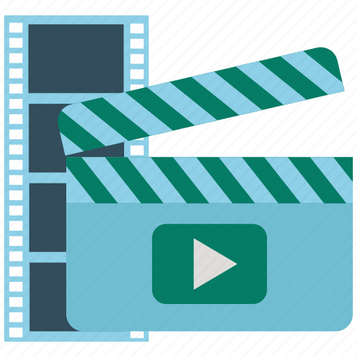 Cinema, clapper, film, media, movie, video icon - Download on Iconfinder