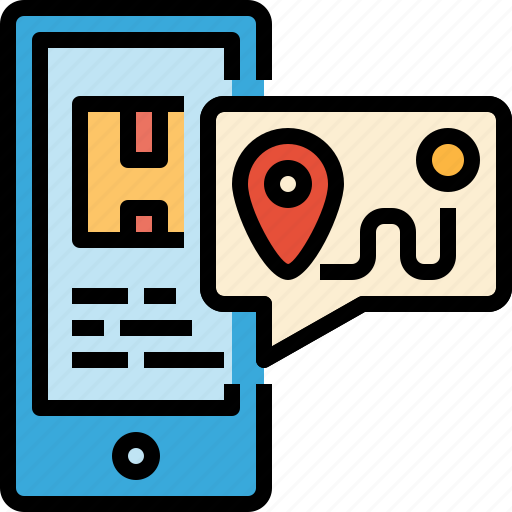 Delivery, gps, location, package, post, shipping, tracking icon - Download on Iconfinder