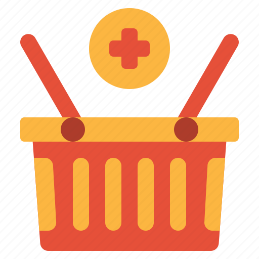 Add, basket, commerce, shopping, supermarket icon - Download on Iconfinder