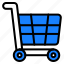cart, shopping, shopping basket, trolly 