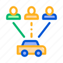car, group, online, people, taxi