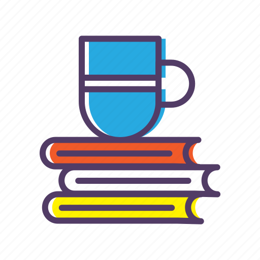 Book, cup, learn, study icon - Download on Iconfinder