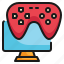 game, play, control, sport, video, online icon 
