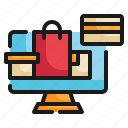 shopping, payment, internet, ecommerce, shop, online icon