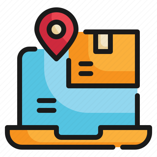 Tracking, package, delivery, shipping, box, transport, online icon icon - Download on Iconfinder