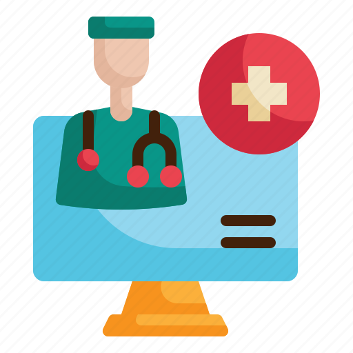 Doctor, healthcare, medical, hospital, emergency, pharmacy, online icon icon - Download on Iconfinder