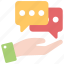 chatting, communication, conversation, discussion, negotiation 