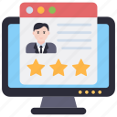 profile rating, profile review, businessman rating, businessman review, user ratings 