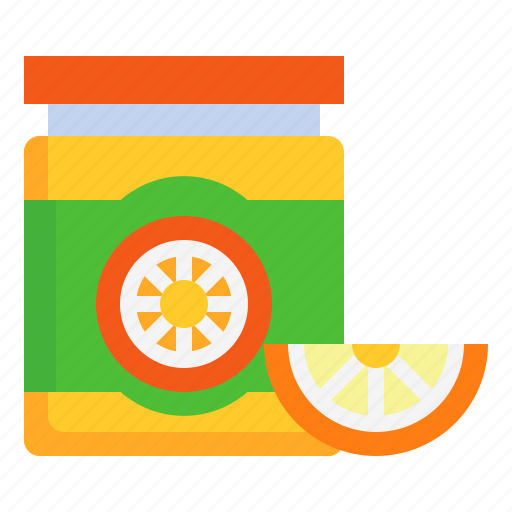 Marmalade, jam, orange, sweet, breakfast icon - Download on Iconfinder