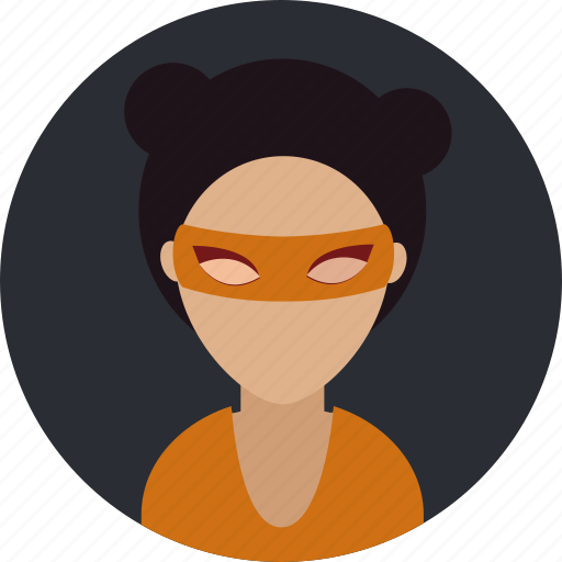Costume, female, hero, mask, person icon - Download on Iconfinder