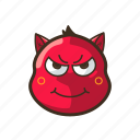 angry, cat, cute, emoji, emoticon, expression, smile