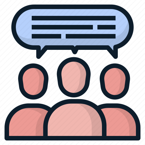 Community, discussion, family, group, people icon - Download on Iconfinder
