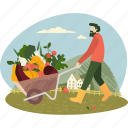 organic, food, farming, gardening, agriculture, people, nature 