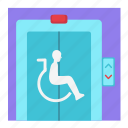 lift, accessible, wheelchair, elevator, handicapped, disability, disabled, handicap