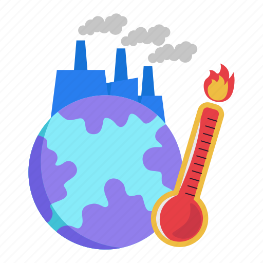 Global warming, pollution, climate, hot, temperature, earth day, ecology icon - Download on Iconfinder