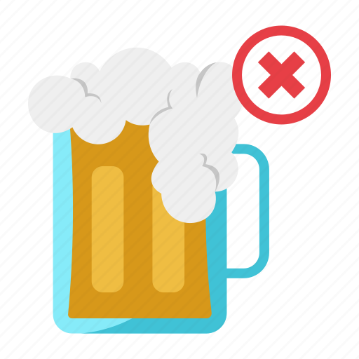 No drinking, no alcohol, no drink, beer, no drunk, world cancer day, cancer survivor icon - Download on Iconfinder