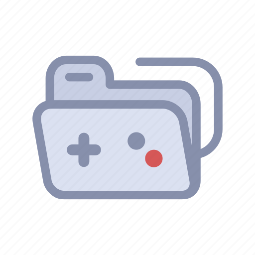 Files, folder, game, gamepad, games, joystic icon - Download on Iconfinder