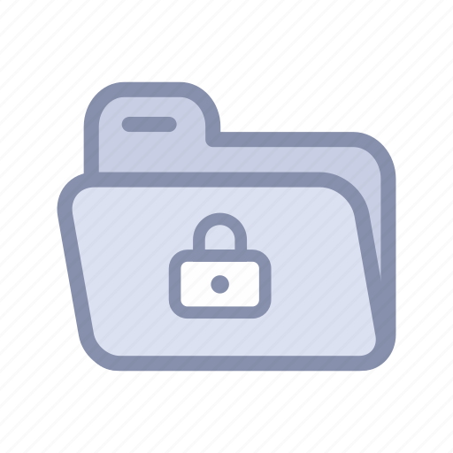 Files, folder, lock, password, security, system, user icon - Download on Iconfinder