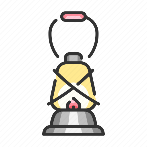 Fire, hanging, lamp, lantern, lighting, oil, traditional icon - Download on Iconfinder