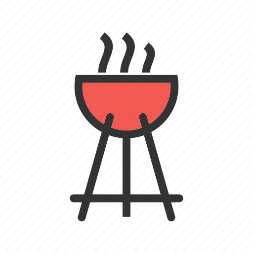 Barbecue, campfire, camping, cooking, fire, food, outdoor icon - Download on Iconfinder