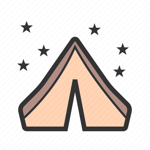 Camp, camping, canvas, nature, outdoors, small, tent icon - Download on Iconfinder