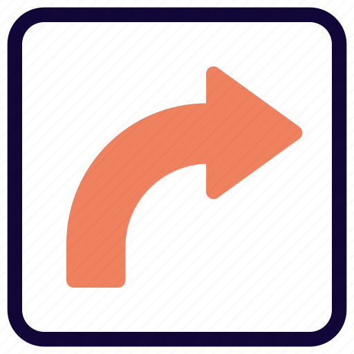 Turn, right, outdoor, arrow icon - Download on Iconfinder