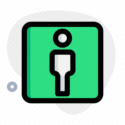 Man, outdoor, toilet, avatar icon - Download on Iconfinder